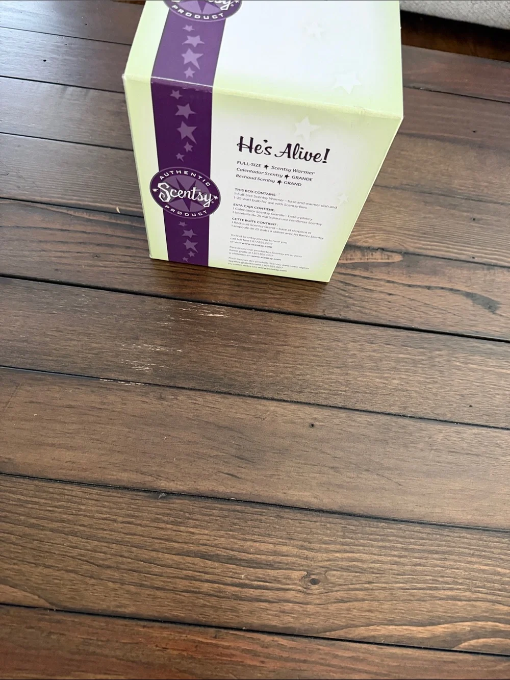 Scentsy He’s Alive Warmer Retired Halloween Frankenstein New in Box w/ Bulb